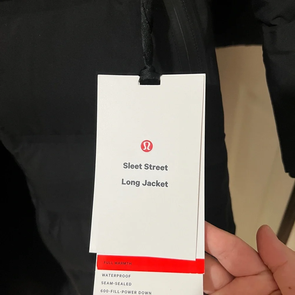 Lululemon sleet street long jacket - Picture 4 of 6